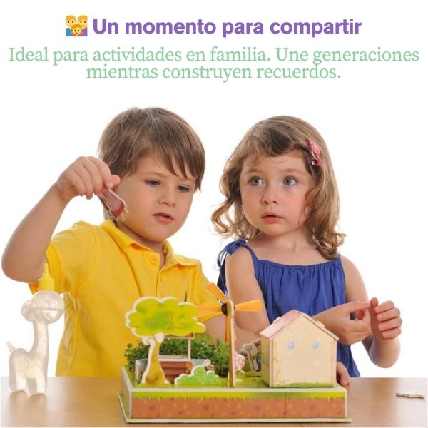 Mini Rainbow House: Arma, Planta y Vive la Magia Natural en Miniatura