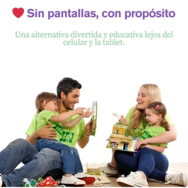 Mini Rainbow House: Arma, Planta y Vive la Magia Natural en Miniatura