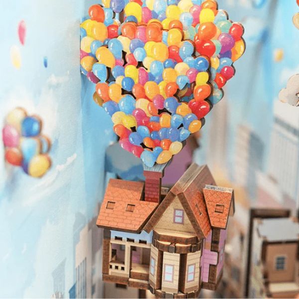 ❤️‍🔥 ¡Book Nook Casa de Up! Tu rincón de aventura en miniatura. 3D Puzzle ✨