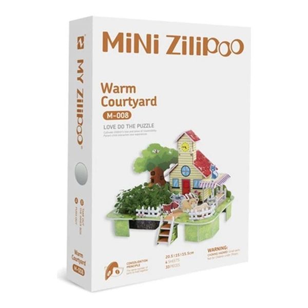 Mini Warm Courtyard: Arma, Planta y Crea Tu Propio Jardín