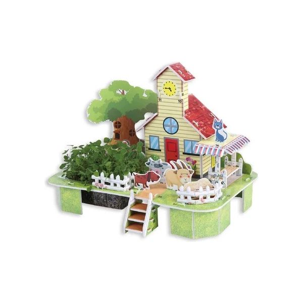 Mini Warm Courtyard: Arma, Planta y Crea Tu Propio Jardín