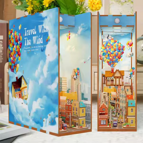 ❤️‍🔥 ¡Book Nook Casa de Up! Tu rincón de aventura en miniatura. 3D Puzzle ✨