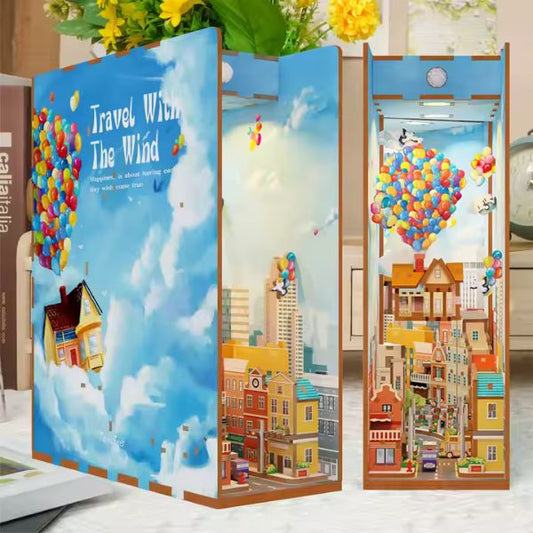 ❤️‍🔥 ¡Book Nook Casa de Up! Tu rincón de aventura en miniatura. 3D Puzzle ✨